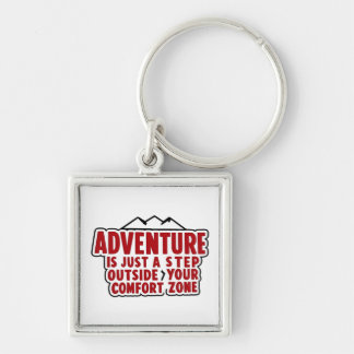 motivational explorer gift adventure mindset  key ring