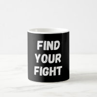 Motivational Find Your Fight Quote Art