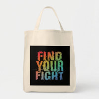 Motivational Find Your Fight Quote Art