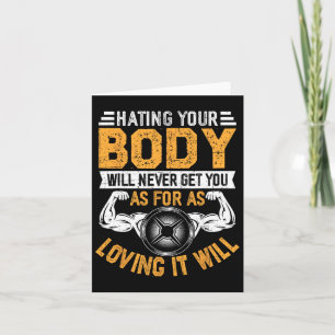 Motivational Fitness Bodybuilding Workout Gym Quot Card