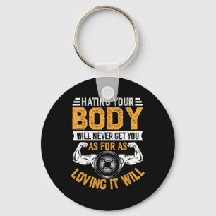 Motivational Fitness Bodybuilding Workout Gym Quot Key Ring