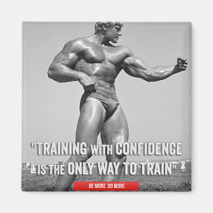 Motivational Fitness Gym Magnet