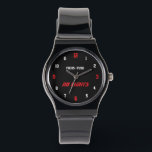 Motivational Fitness Watch<br><div class="desc">Modern motivational watch designed to inspire focus and energy during workouts. The clean and dynamic design features bold typography and high-contrast numbers, making the time easy to read even during intense training. The motivational words like Focus, Energy, and Push create a powerful reminder to stay determined and keep moving toward...</div>