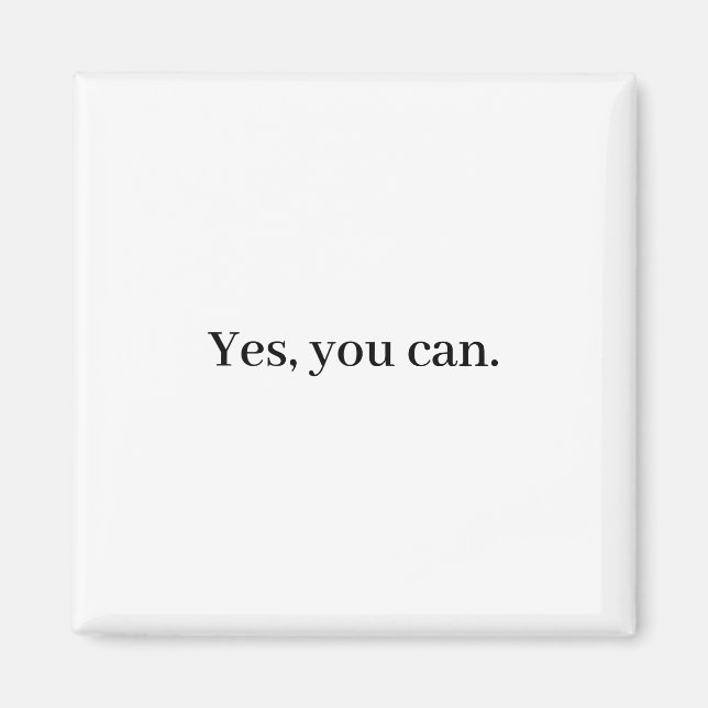 Motivational Fridge Magnet (Front)