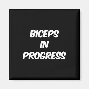 Motivational Funny Gym Humour Biceps Gains Biceps Magnet