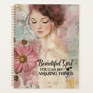 Motivational Gift for Women, Teens, Girls Planner