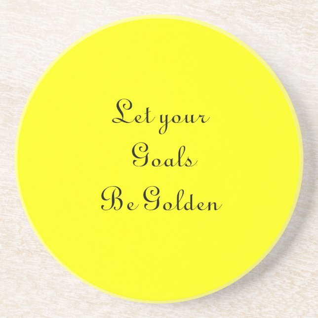 Motivational goals coasters (Front)