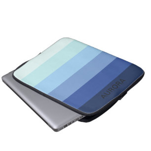 Motivational Gradient Custom with Name -  Laptop Sleeve