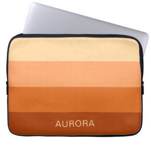Motivational Gradient Custom with Name -  Laptop Sleeve