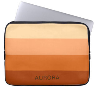 Motivational Gradient Custom with Name -  Laptop Sleeve