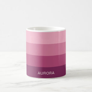 Motivational Gradient with Custom Name  Coffee Mug