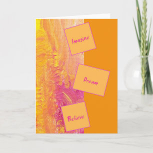 Motivational Greeting Card