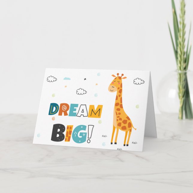MOTIVATIONAL GREETING CARD (Front)