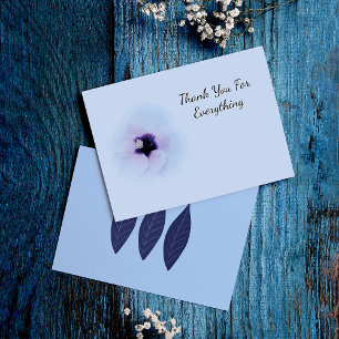 Motivational Greeting Card with Leaf Motifs