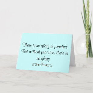 Motivational Greetings for Court Reporting Student Card