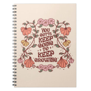 Motivational Growth Notebook