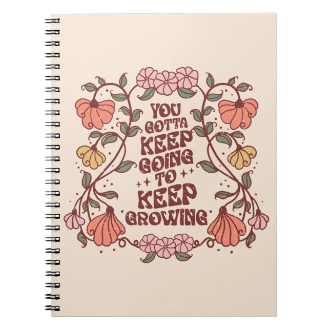 Motivational Growth Notebook (Front)