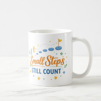 Motivational Growth Quote Typography Coffee Mug