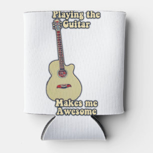 motivational guitar quote for guitar lovers can cooler