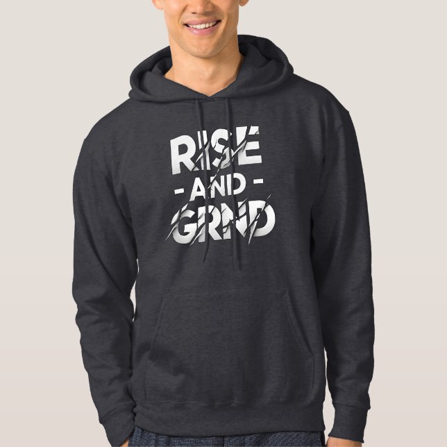 Motivational Gym Design Hoodie (Front)