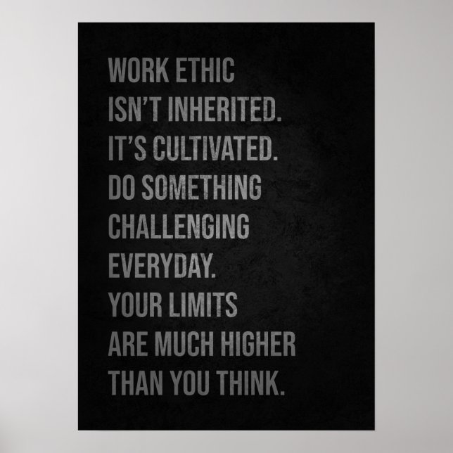 Motivational Gym Poster (Front)