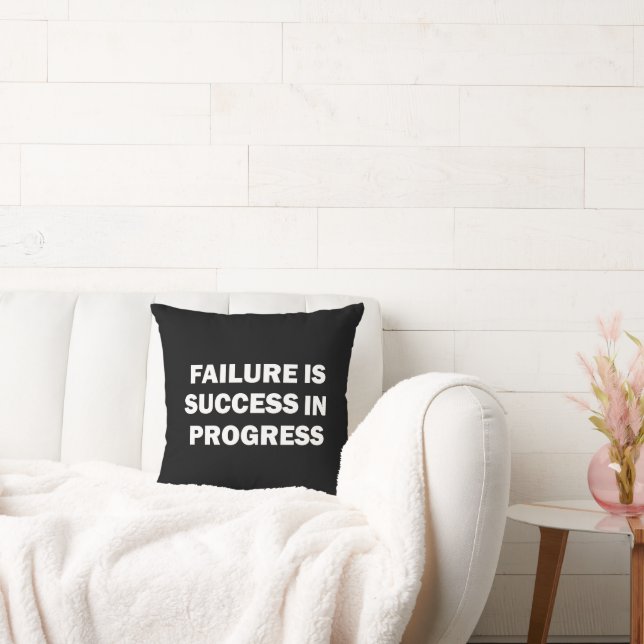 Motivational gym quotes for success  cushion (Couch)