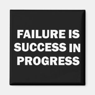 Motivational gym quotes for success  magnet