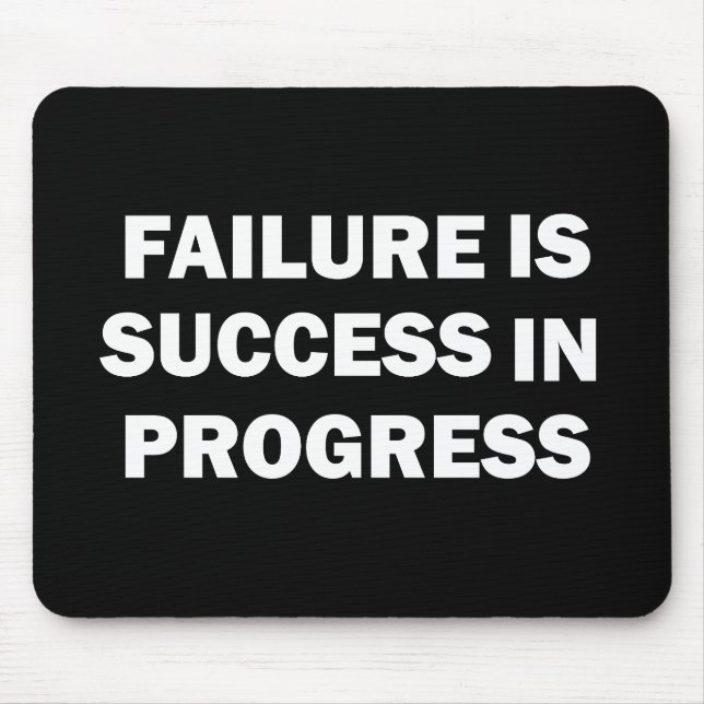 Motivational gym quotes for success  mouse pad (Front)