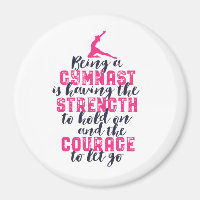Motivational Gymnastics Quote Sports Girl Gymnast