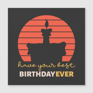 Motivational Happy birthday wishes with cake