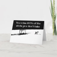 Motivational Hockey Card