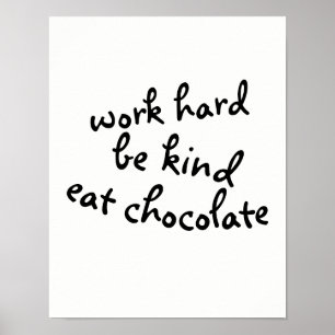 motivational humour typography black and white poster