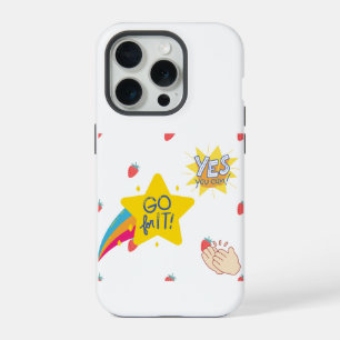 motivational inspirational design iPhone 15 pro case