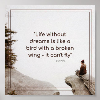Motivational - Inspirational Life Quote Poster
