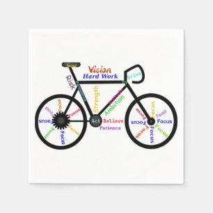 Motivational, Inspirational or encouraging words Napkin