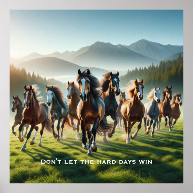 Motivational Inspirational Poster (Front)