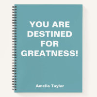 Motivational Inspirational Quote Personalized Name