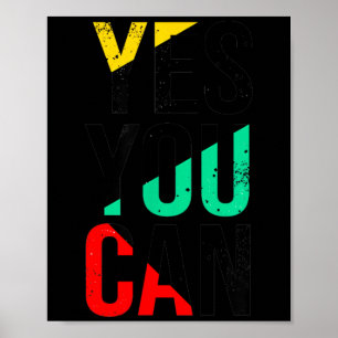 Motivational Inspirational Slogan Quote Gift Men Poster