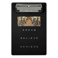 Motivational Inspirational Success Quote Tiger Eye