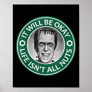 Motivational It Will Be Okay Munster Inspiration Poster