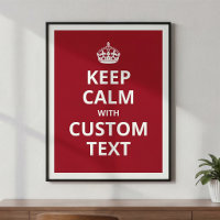 Motivational Keep Calm Quote - Funny Office