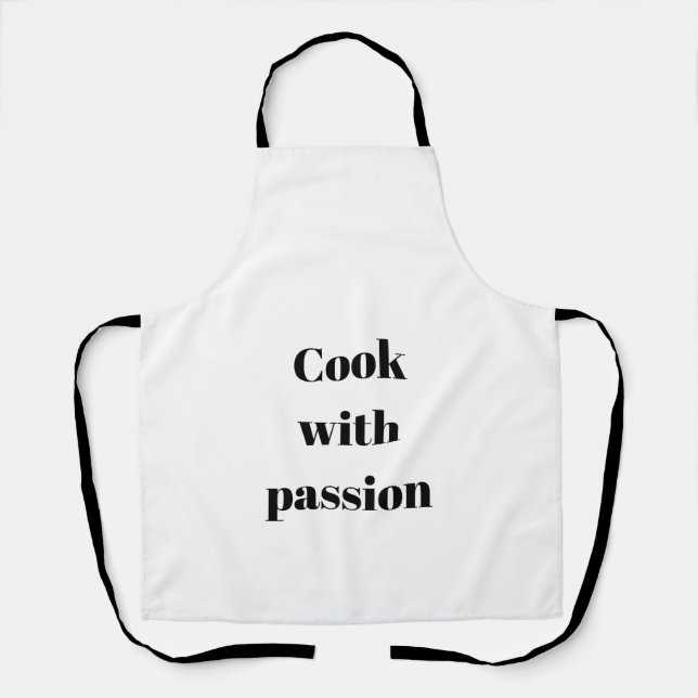 Motivational Kitchen Apron (Front)