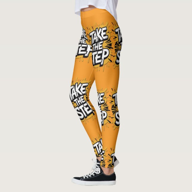 motivational leggings (Left)