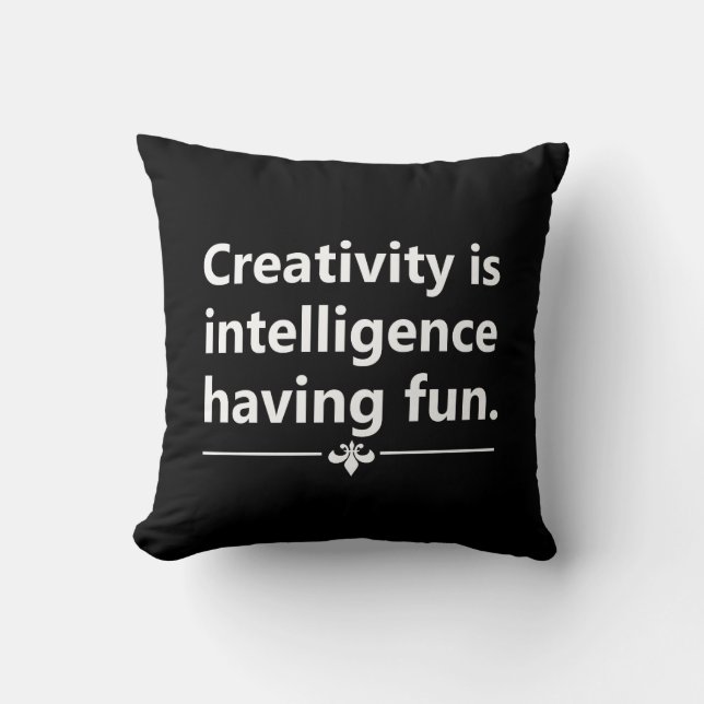 Motivational life quote cushion (Front)