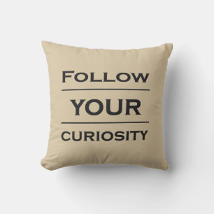Motivational life quotes cushion