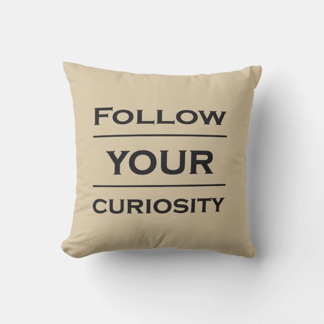 Motivational life quotes cushion (Front)