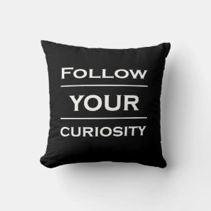 Motivational life quotes cushion