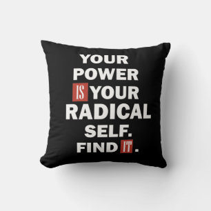 Motivational life success quotes cushion