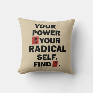 Motivational life success quotes cushion