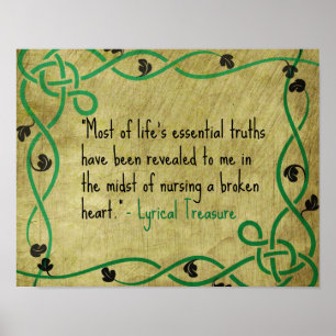 Motivational Life's Essential Truths Poster
